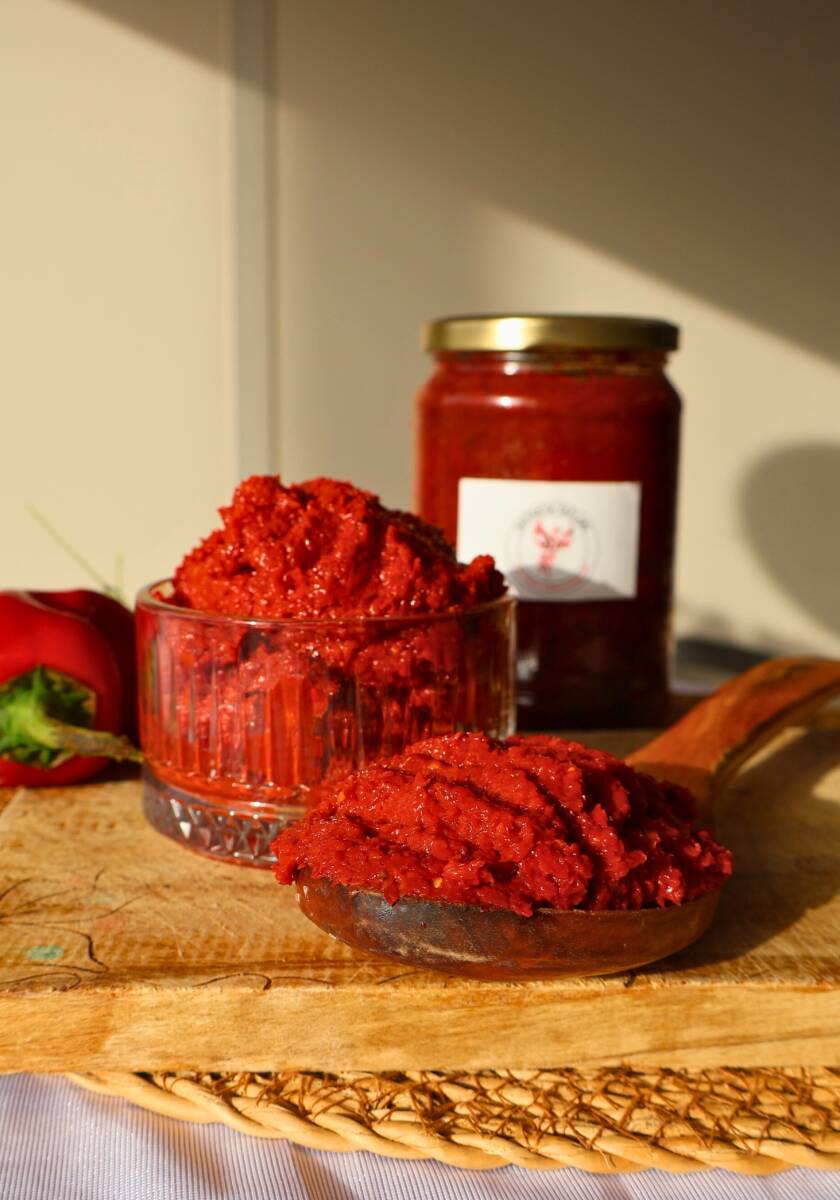 Acısız Biber Salçası 670 gr - antakya tatları - 2