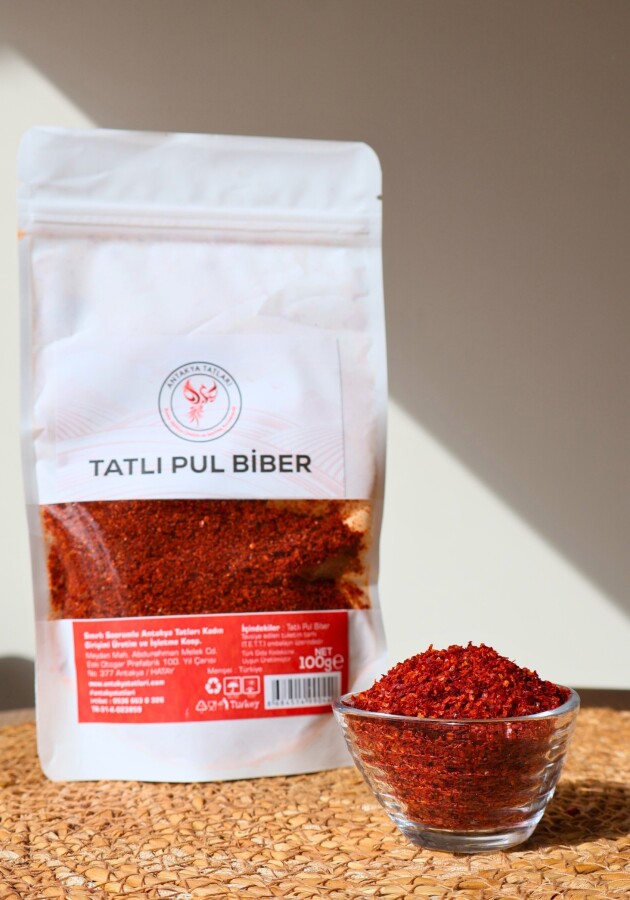 Tatlı Pul Biber 100 gr - antakya tatları kadın kooperatifi - 1