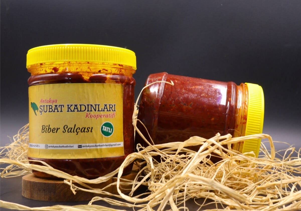 Biber Salçası Tatlı 1 Kg- antakya şubat kadınları kooperatifi - 1