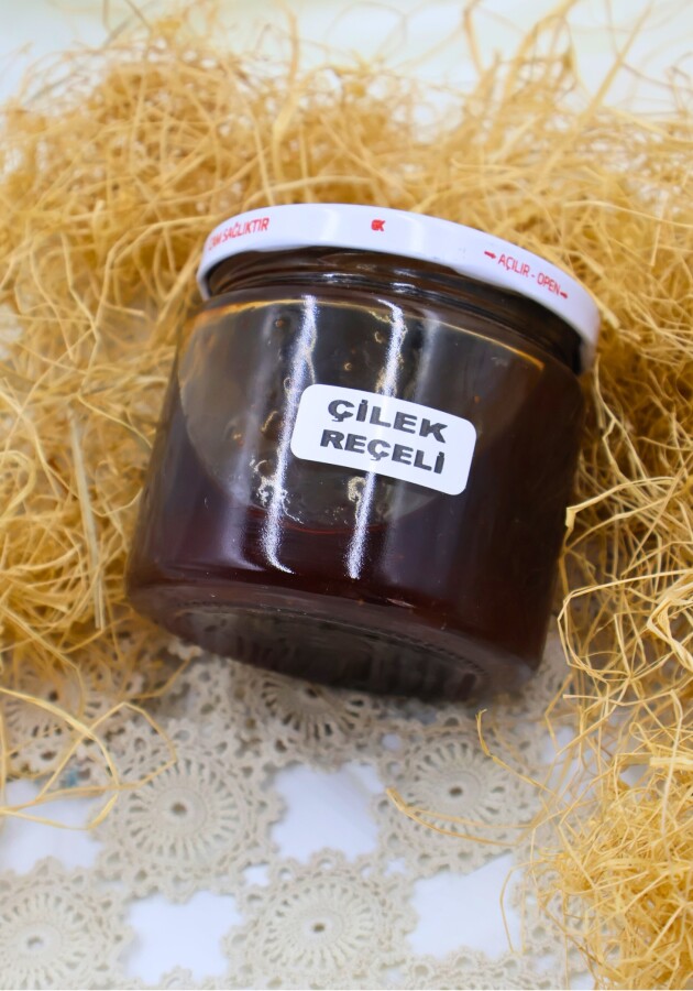 Çilek Reçeli 390 gr- gökkuşağı kadın kooperatifi - 1