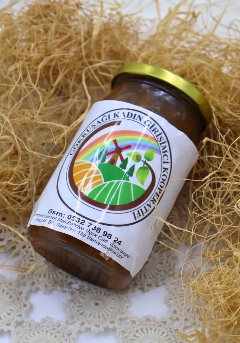 Çıtır Kabak Marmelatı 450 gr- gökkuşağı kadın kooperatifi - 1