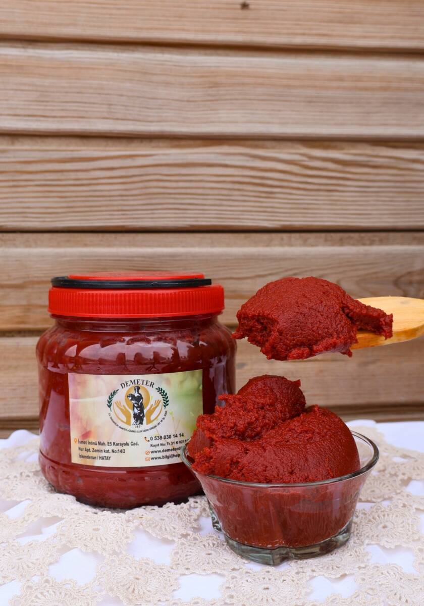Domates Salçası 1 kl 250 gr - Demeter Hünerli eller - 1