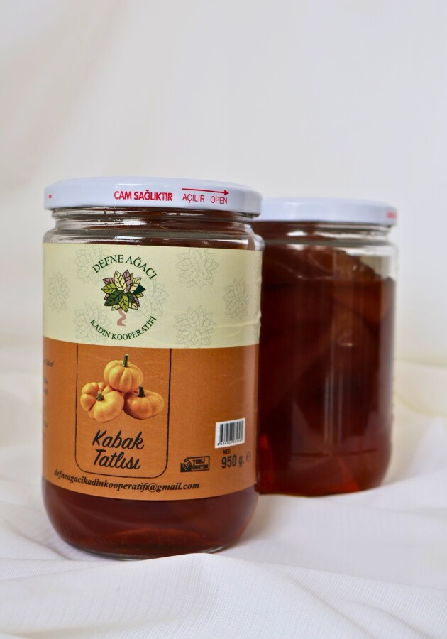 Kabak Tatlısı 950 gr - defne ağacı - Defne Ağacı Kadın Kooperatifi