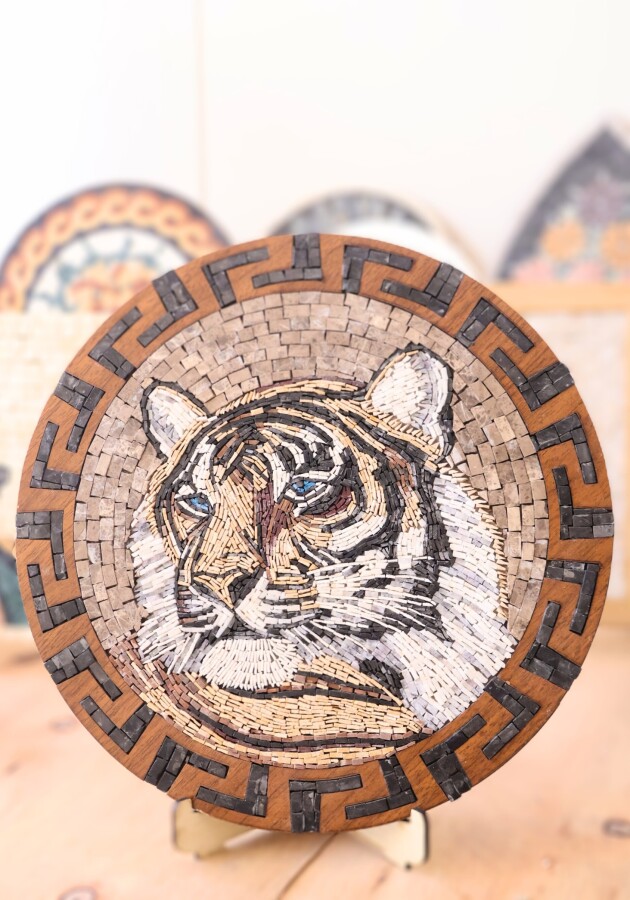 Kaplan Masa Süsü 26,5 çapı- soteria kadın kooperatifi - Soteria Kadın Kooperatifi