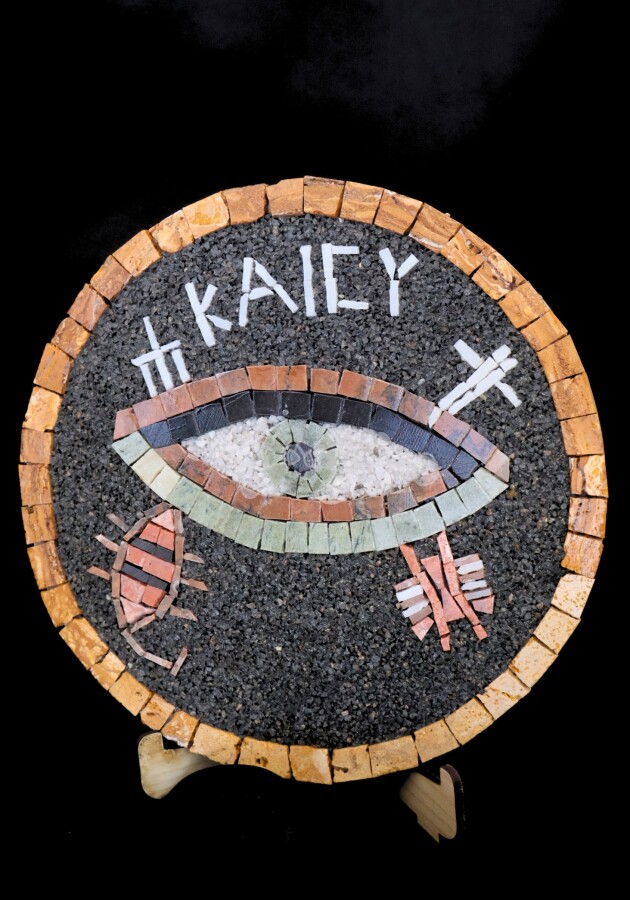 Kemgöz Masa Süsü 20 çapında - soteria kadın kooperatifi - Soteria Kadın Kooperatifi