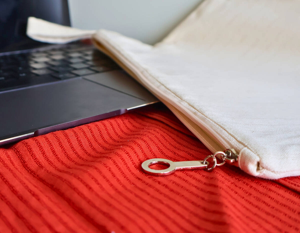 Laptop Çantası (Pamuklu) 33-25 - EkoDoku kadın kooperatifi - 2