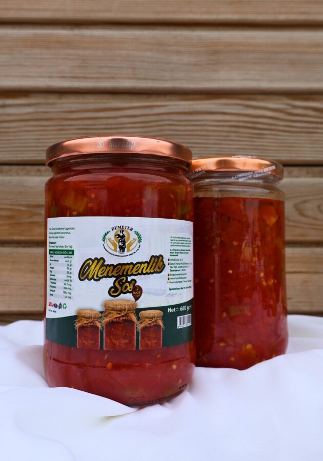 Menemenlik Sos 660 gr- demeter hünerli eller - 1
