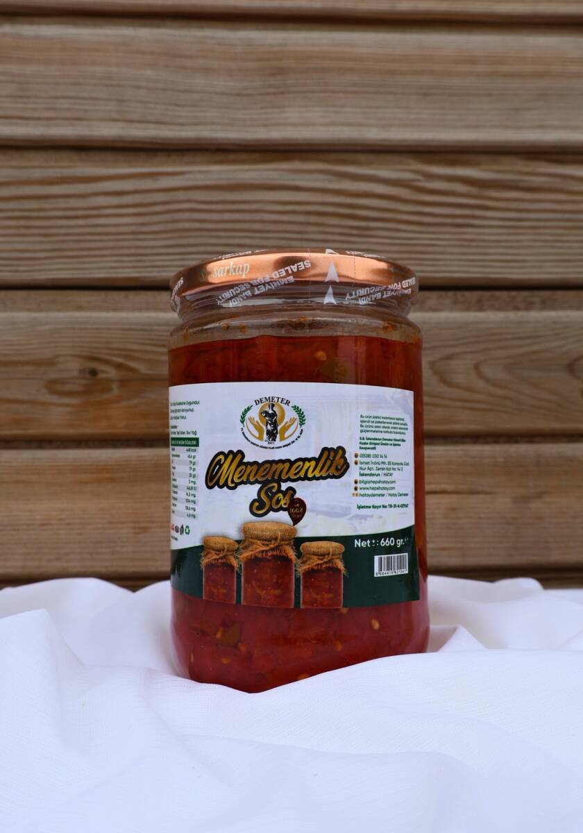 Menemenlik Sos 660 gr- demeter hünerli eller - 3