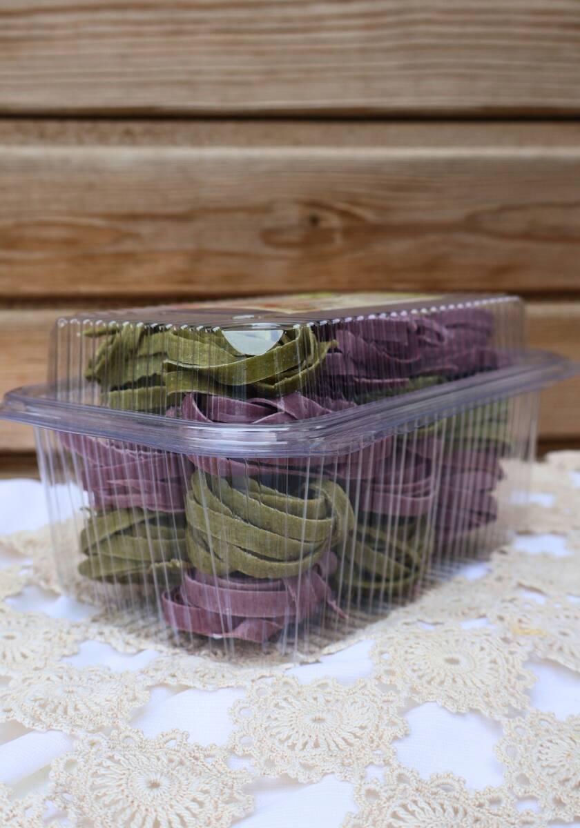 Mix Fettucini / kara havuç - ıspanaklı 300 gr- demeter hünerli eller - 2