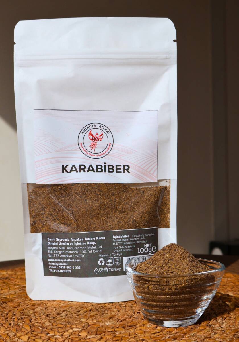 Öğütülmüş Karabiber 100 gr - antakya tatları - 2