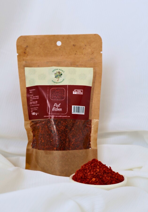 Pul Biber 100 gr- defne ağacı - 2