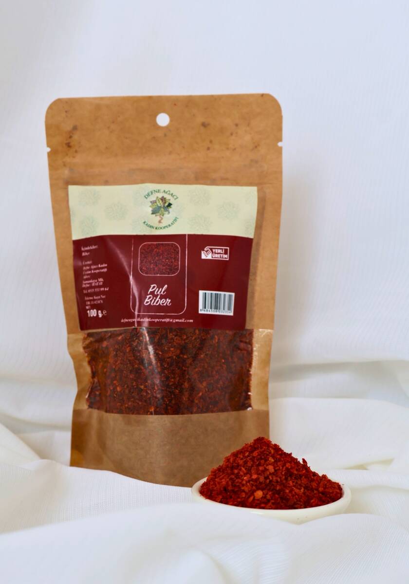 Pul Biber 100 gr- defne ağacı - 2
