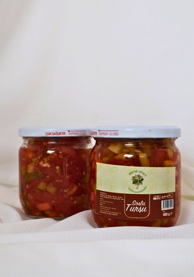 Soslu Turşu 400 gr- Defne ağacı - 1