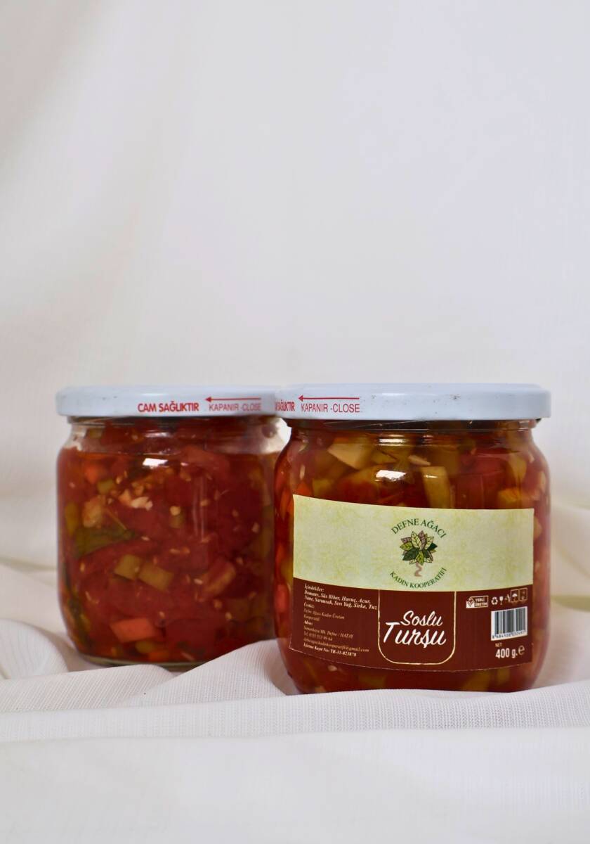 Soslu Turşu 400 gr- Defne ağacı - 1