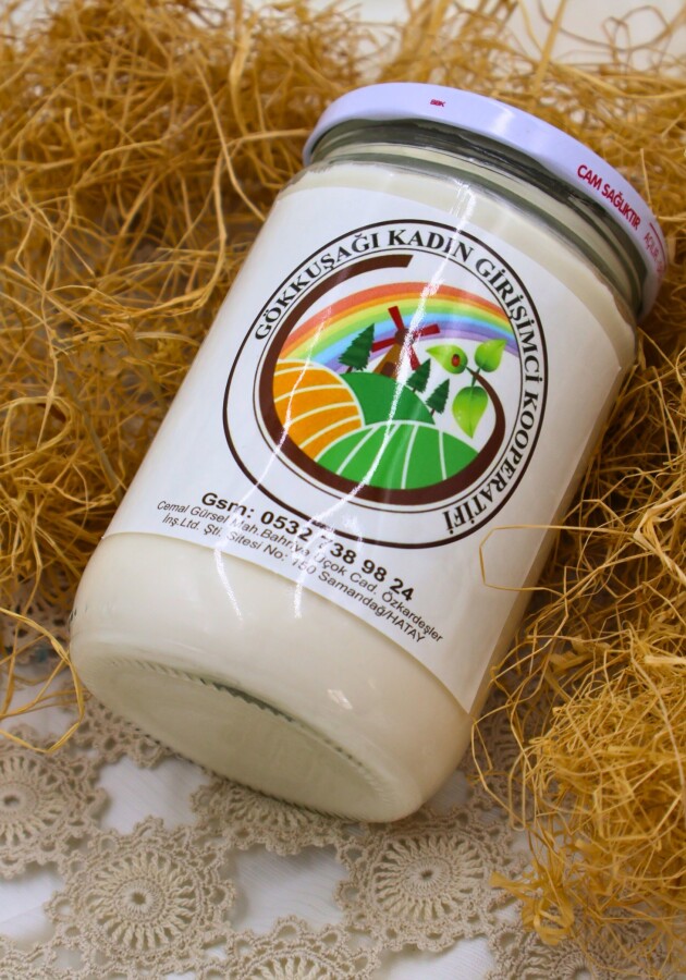 Tuzlu Yoğurt 570 gr- gökkuşağı kadın kooperatifi - 1