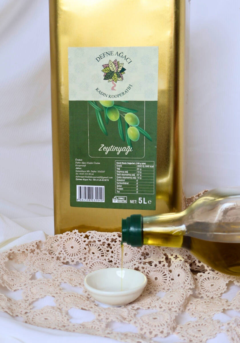 Zeytinyağı 5 lt - defne ağacı - 1