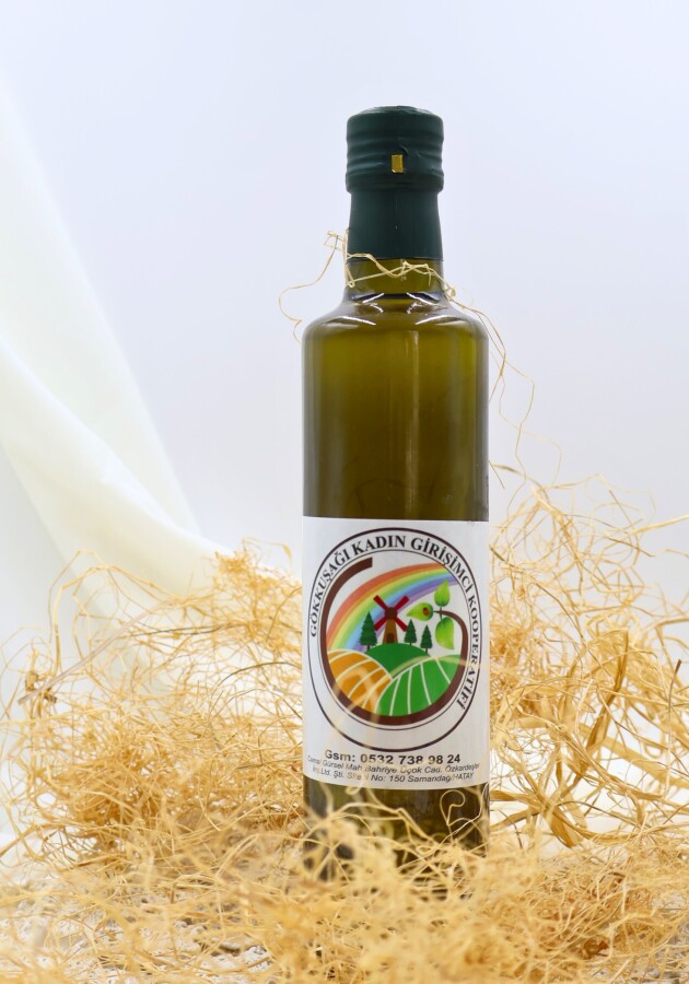 Zeytinyağı 500 ml - gökkuşağı kadın kopperatifi - 1