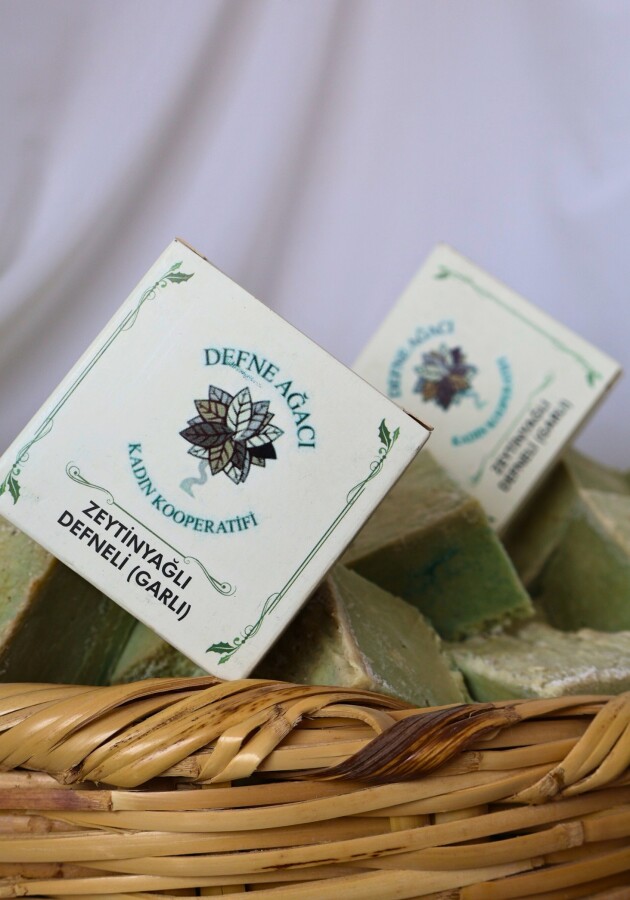 Zeytinyağlı Defne Sabunu 125 gr- defne ağacı - 2
